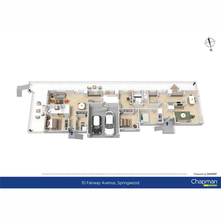 Floorplan of Homely house listing, 10 Fairway Avenue, Springwood NSW 2777