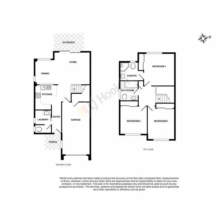 Floorplan of Homely townhouse listing, 20/8 Charnwood Street, Sunnybank Hills QLD 4109