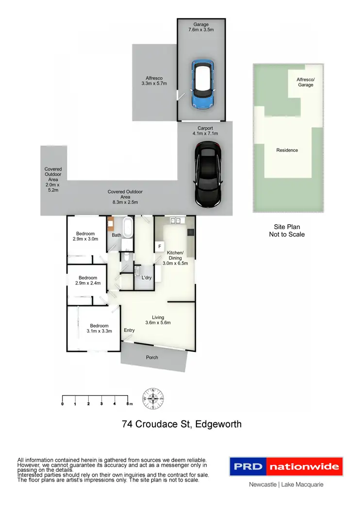 Floorplan of Homely house listing, 74 Croudace Street, Edgeworth NSW 2285