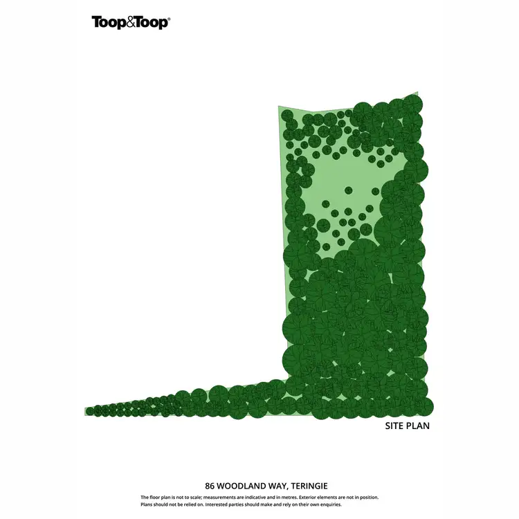 Floorplan of Homely land listing, 86 Woodland Way, Teringie SA 5072