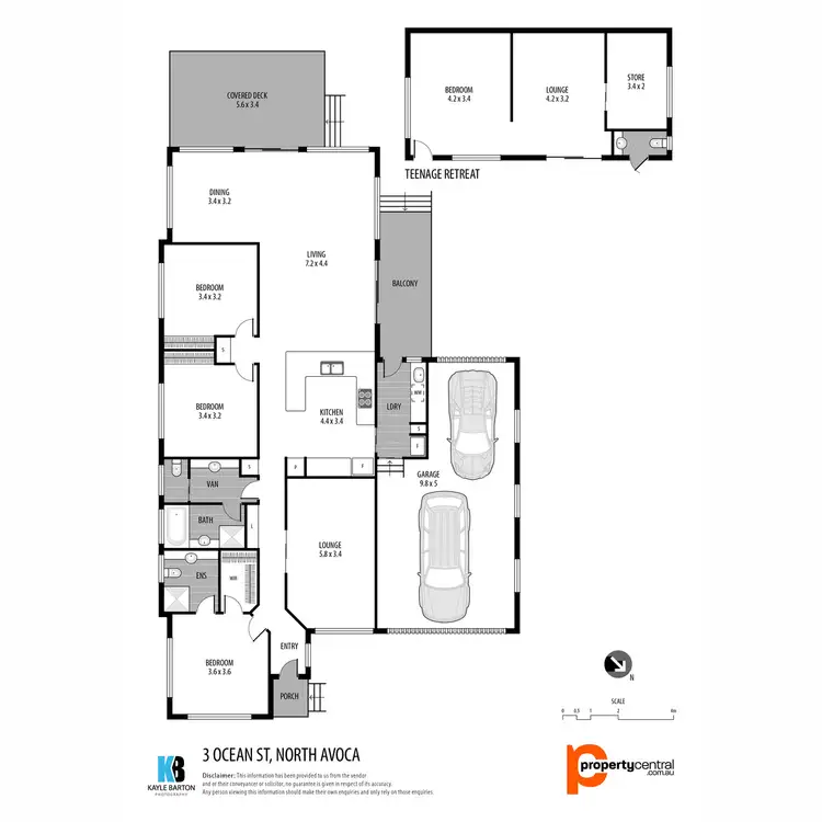 Floorplan of Homely house listing, 3 Ocean Street, North Avoca NSW 2260