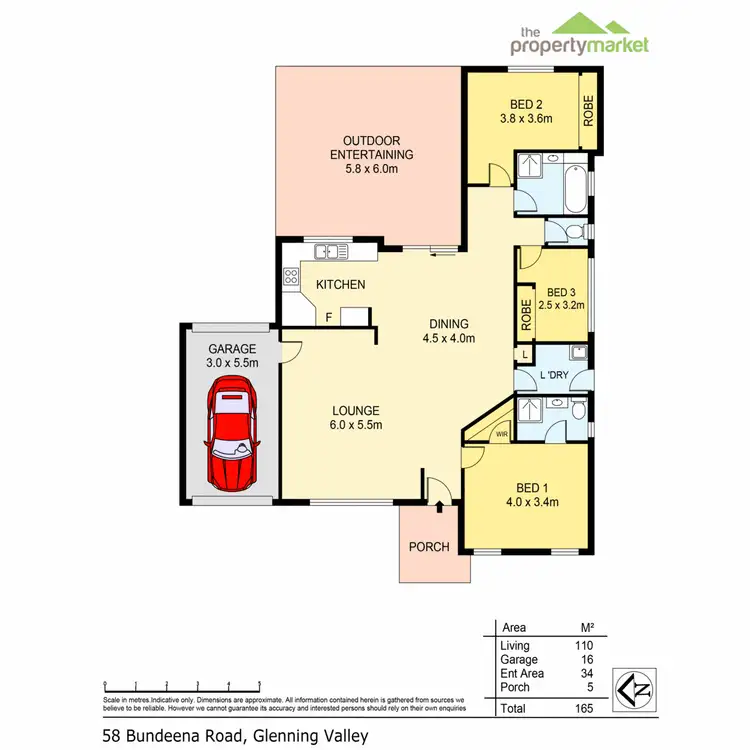 Floorplan of Homely house listing, 58 Bundeena Road, Glenning Valley NSW 2261