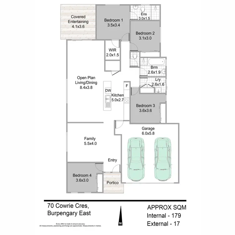 Floorplan of Homely house listing, 70 Cowrie Crescent, Burpengary East QLD 4505