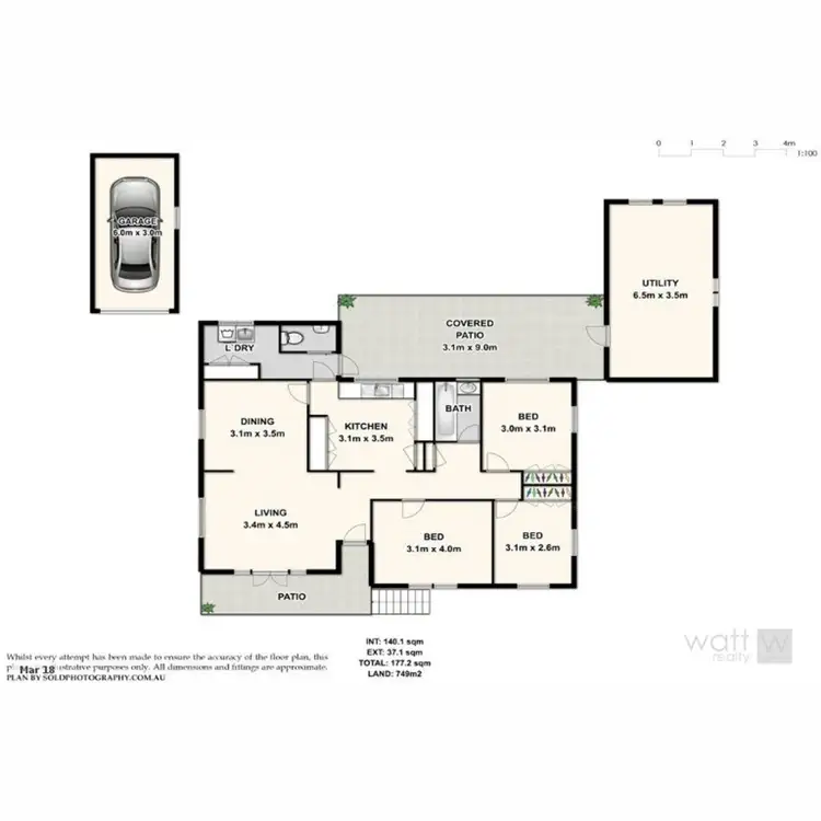 Floorplan of Homely house listing, 639 Robinson Road, Aspley QLD 4034
