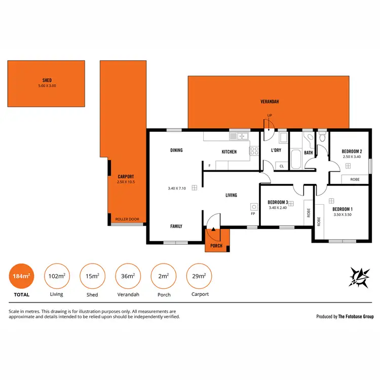 Floorplan of Homely house listing, 2A Ascot Drive, Paralowie SA 5108