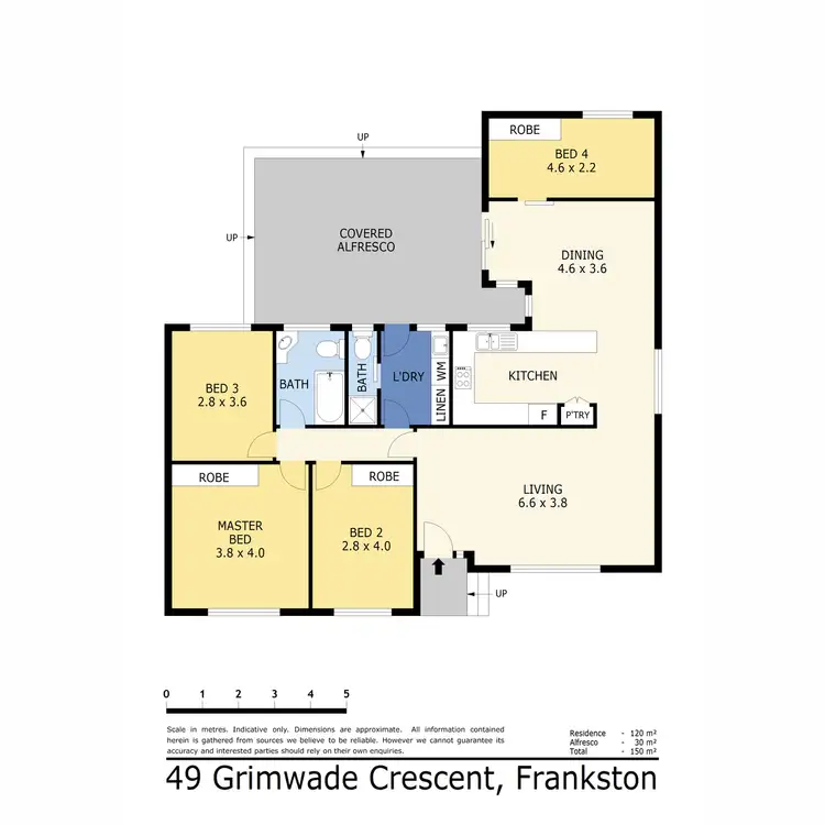Floorplan of Homely house listing, 49 Grimwade Crescent, Frankston VIC 3199