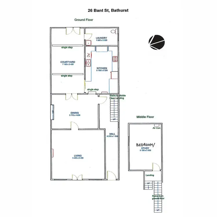Floorplan of Homely house listing, 26 Bant Street, South Bathurst NSW 2795