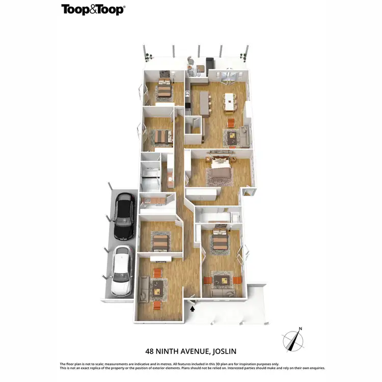 Floorplan of Homely house listing, 48 Ninth Avenue, Joslin SA 5070