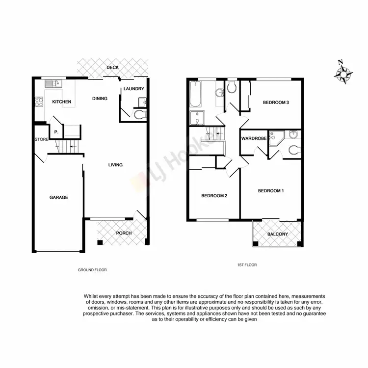 Floorplan of Homely townhouse listing, 23/18 Mornington Court, Calamvale QLD 4116