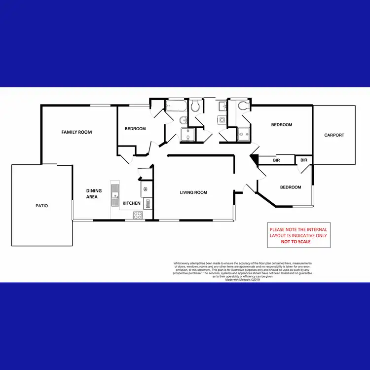 Floorplan of Homely house listing, 11 Balbiri Close, Wilson WA 6107