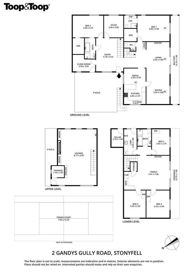 Floorplan of Homely house listing, 2 Gandys Gully Road, Stonyfell SA 5066