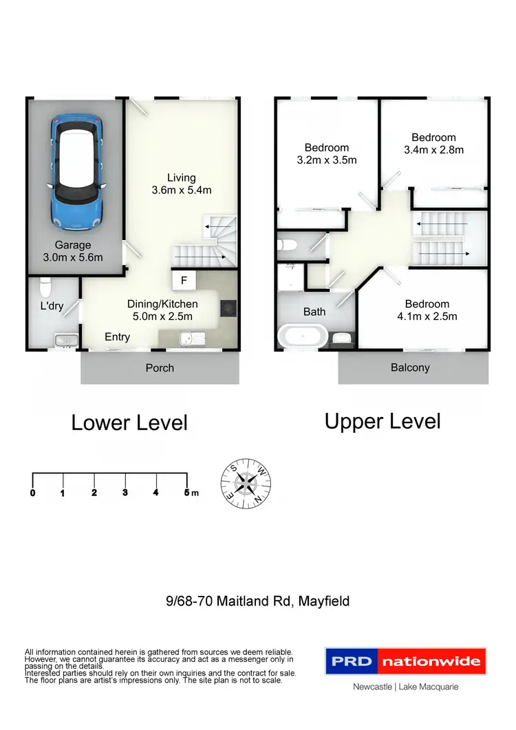Floorplan of Homely unit listing, 9/68-70 Maitland Road, Mayfield NSW 2304