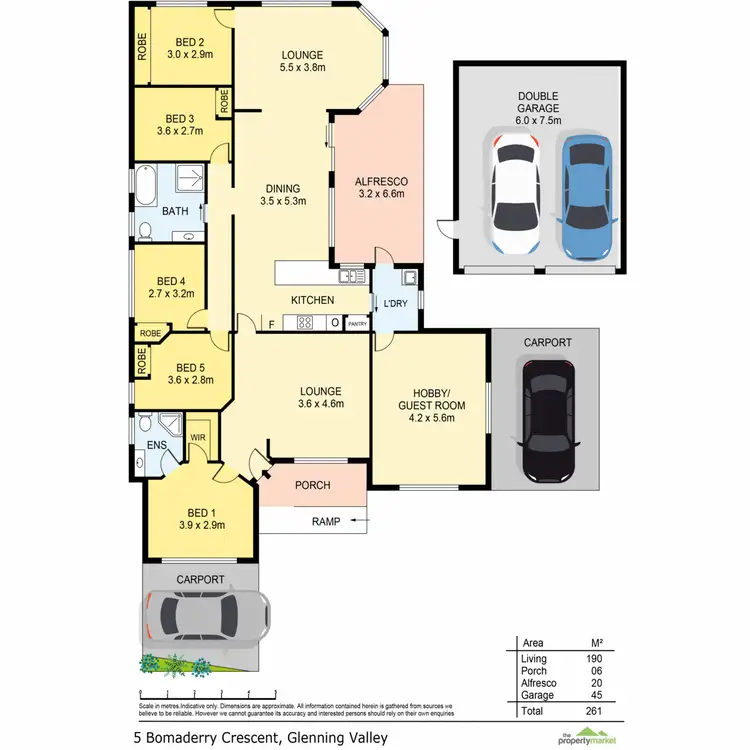 Floorplan of Homely house listing, 5 Bomaderry Crescent, Glenning Valley NSW 2261