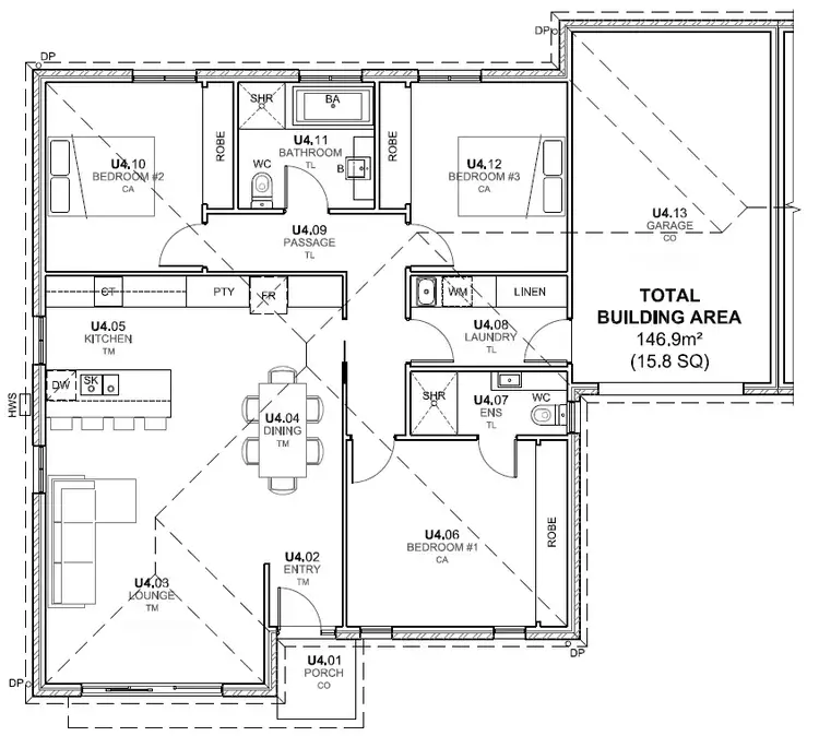 Floorplan of Homely house listing, 4/40 Patullos Road, Lara VIC 3212