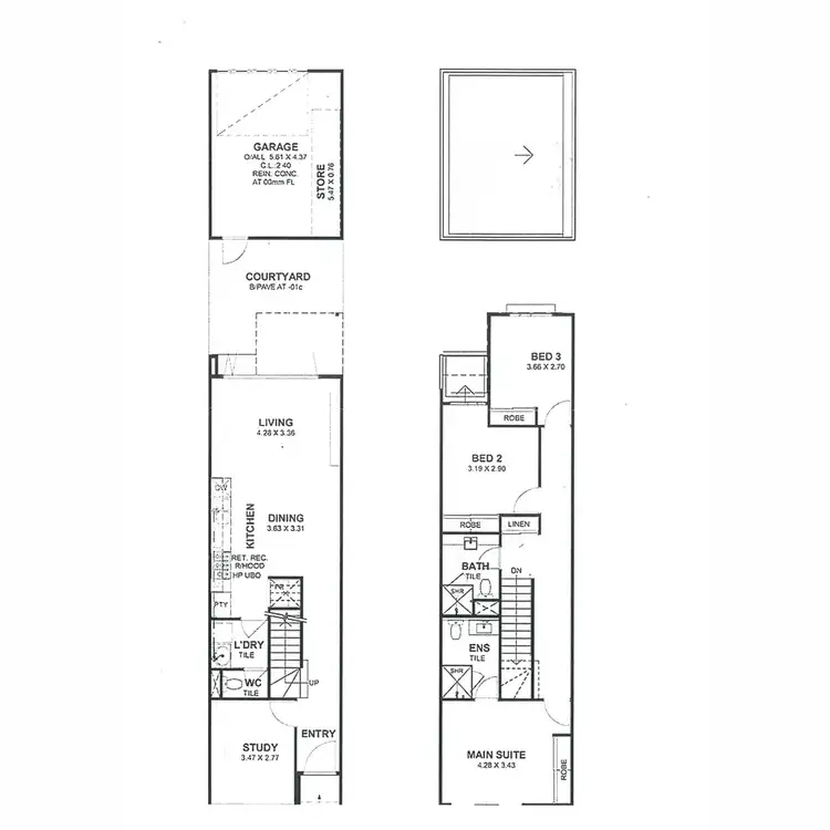 Floorplan of Homely house listing, 53 Hesperia Parade, Ellenbrook WA 6069