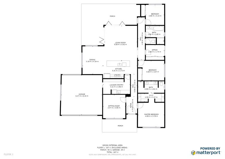 Floorplan of Homely rural property listing, 66 Bullington Way, Baranduda VIC 3691
