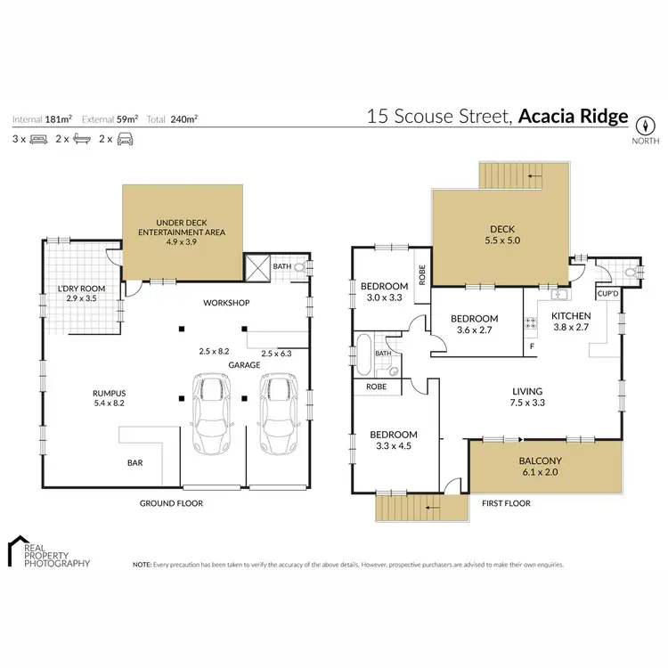 Floorplan of Homely house listing, 15 Scouse Street, Acacia Ridge QLD 4110