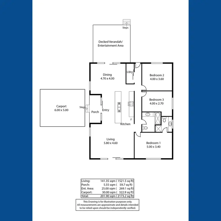 Floorplan of Homely house listing, 23 South Street, Auburn SA 5451