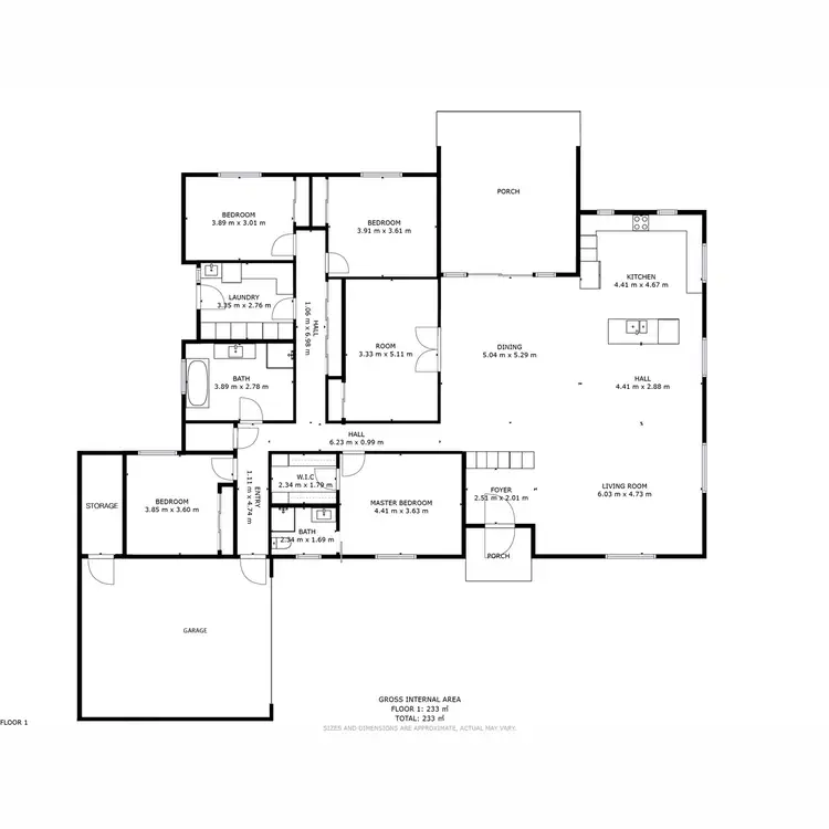 Floorplan of Homely house listing, 36A Glen Lea Road, Pontville TAS 7030