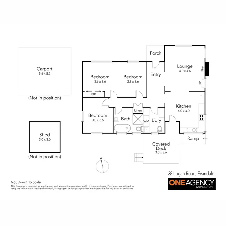 Floorplan of Homely house listing, 28 Logan Road, Evandale TAS 7212
