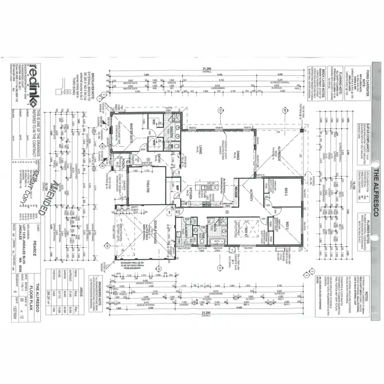 Floorplan of Homely house listing, 17 Jindalee Boulevard, Jindalee WA 6036