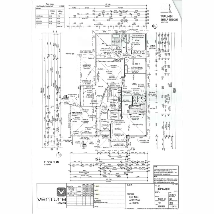 Floorplan of Homely house listing, 9 Aspe Way, Alkimos WA 6038