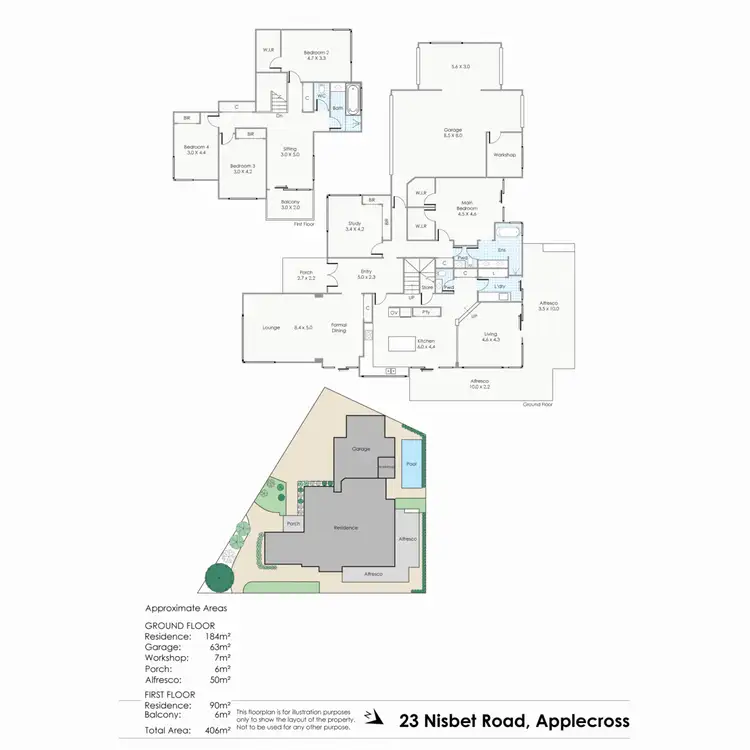 Floorplan of Homely house listing, Address available on request