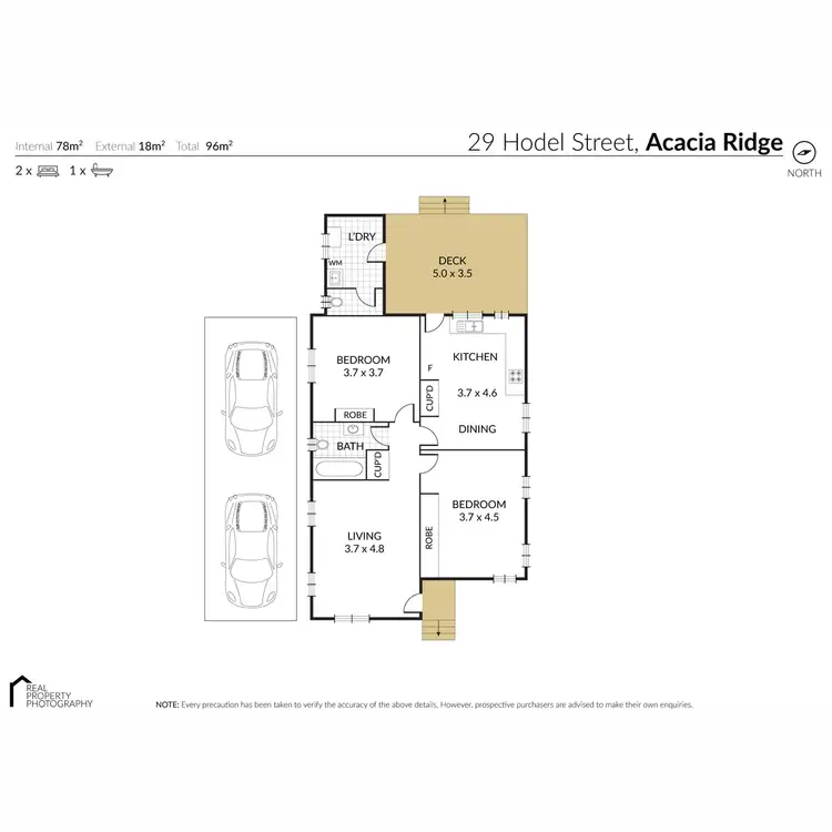 Floorplan of Homely house listing, 29 Hodel Street, Acacia Ridge QLD 4110