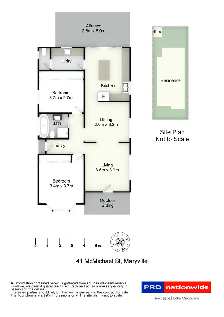 Floorplan of Homely house listing, 41 McMichael Street, Maryville NSW 2293