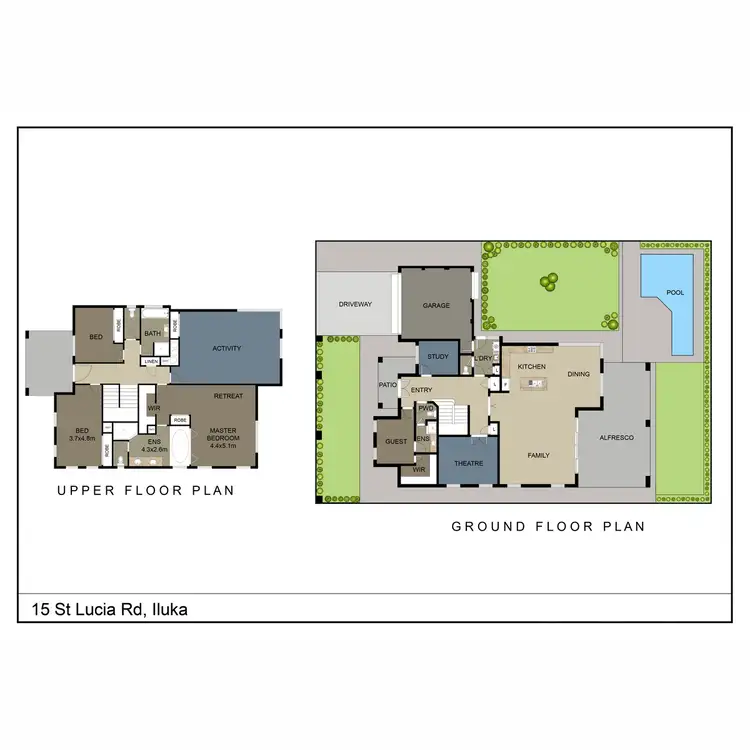 Floorplan of Homely house listing, 15 St Lucia Road, Iluka WA 6028