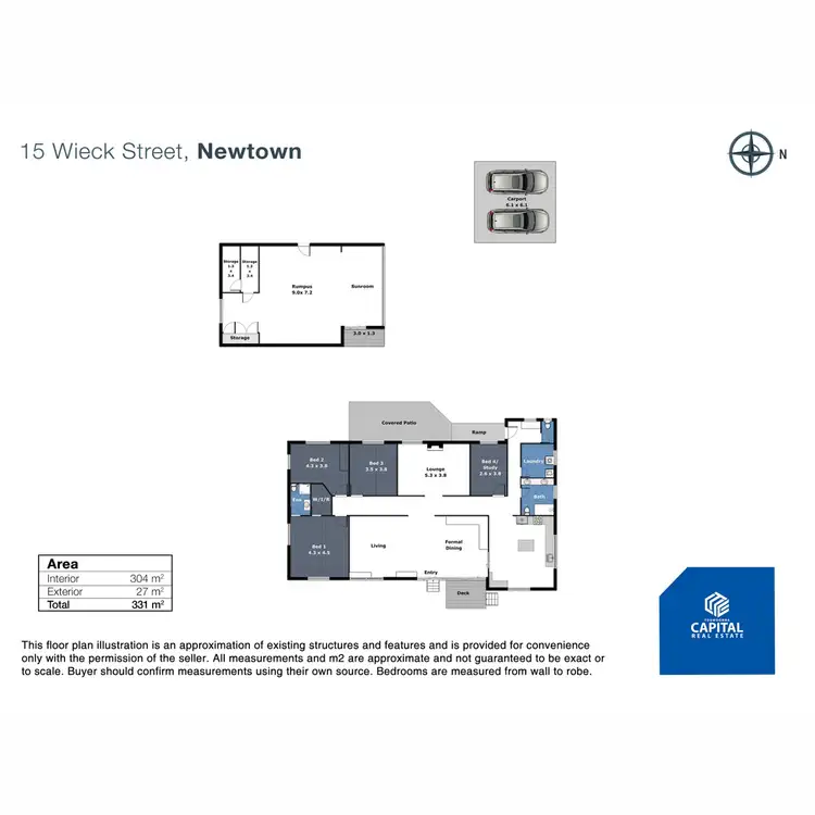 Floorplan of Homely house listing, 15 Wieck Street, Newtown QLD 4350