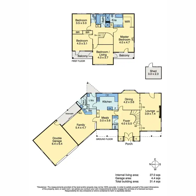 Floorplan of Homely house listing, 9 Meribil Close, Mount Eliza VIC 3930