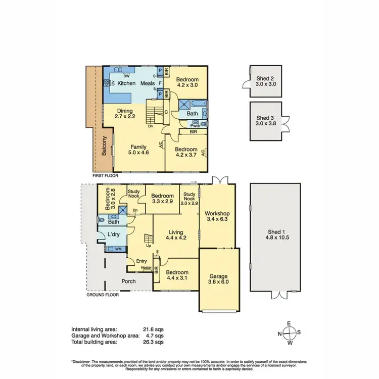 Floorplan of Homely house listing, 6 Bader Court, Frankston South VIC 3199