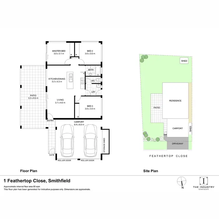 Floorplan of Homely house listing, 1 Feathertop Close, Smithfield QLD 4878