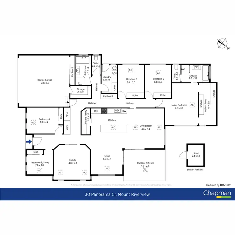Floorplan of Homely house listing, 30 Panorama Crescent, Mount Riverview NSW 2774