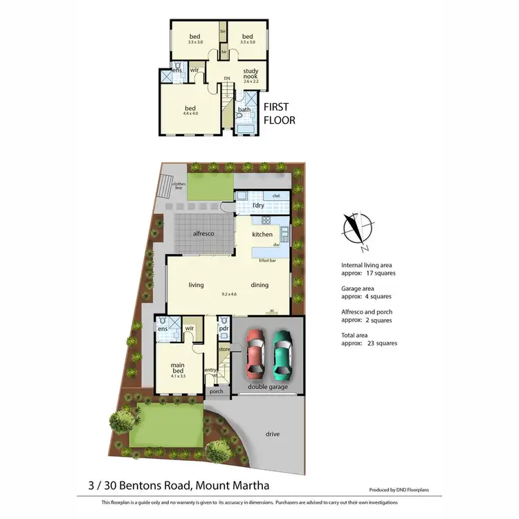 Floorplan of Homely house listing, 3/30 Bentons Road, Mount Martha VIC 3934
