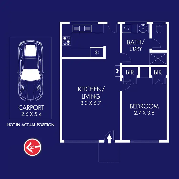 Floorplan of Homely unit listing, 7/197 Church Street, Manifold Heights VIC 3218