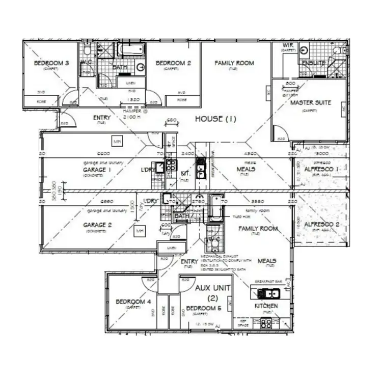 Floorplan of Homely semi-detached listing, 41 Essex Street, Karalee QLD 4306
