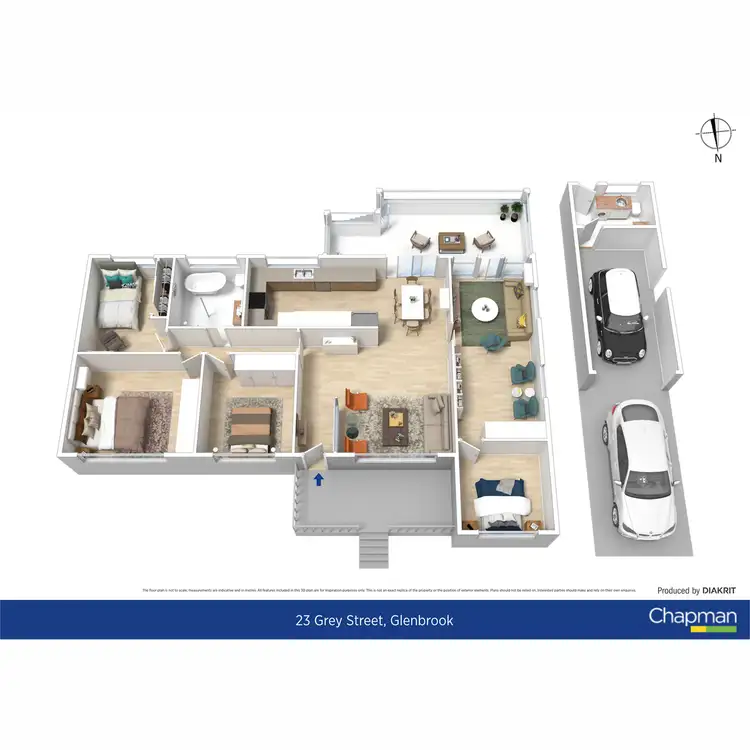 Floorplan of Homely house listing, 23 Grey Street, Glenbrook NSW 2773