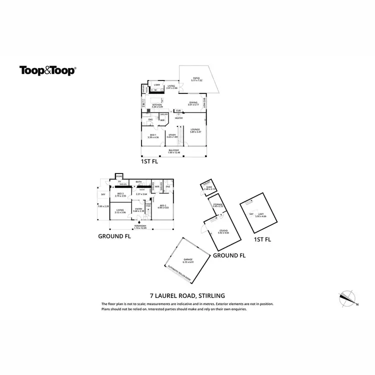 Floorplan of Homely house listing, 7 Laurel Road, Stirling SA 5152