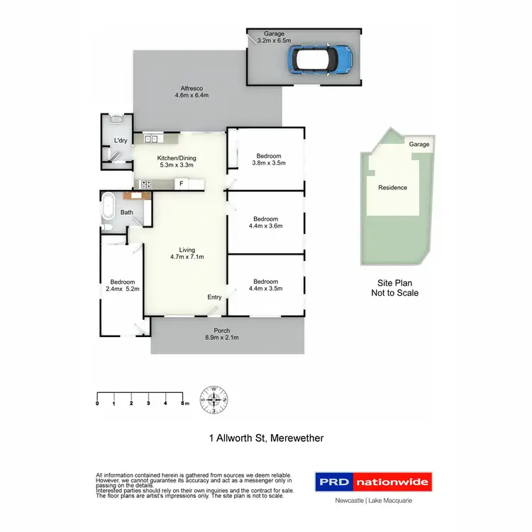 Floorplan of Homely house listing, 1 Allworth Street, Merewether NSW 2291