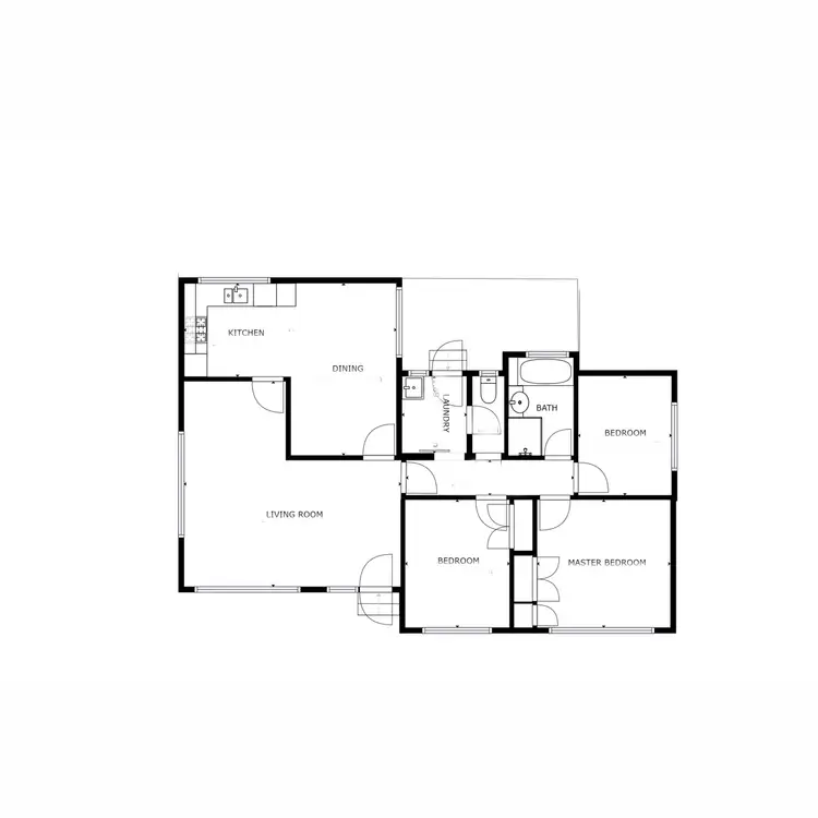 Floorplan of Homely house listing, 15 Gayview Drive, Wodonga VIC 3690