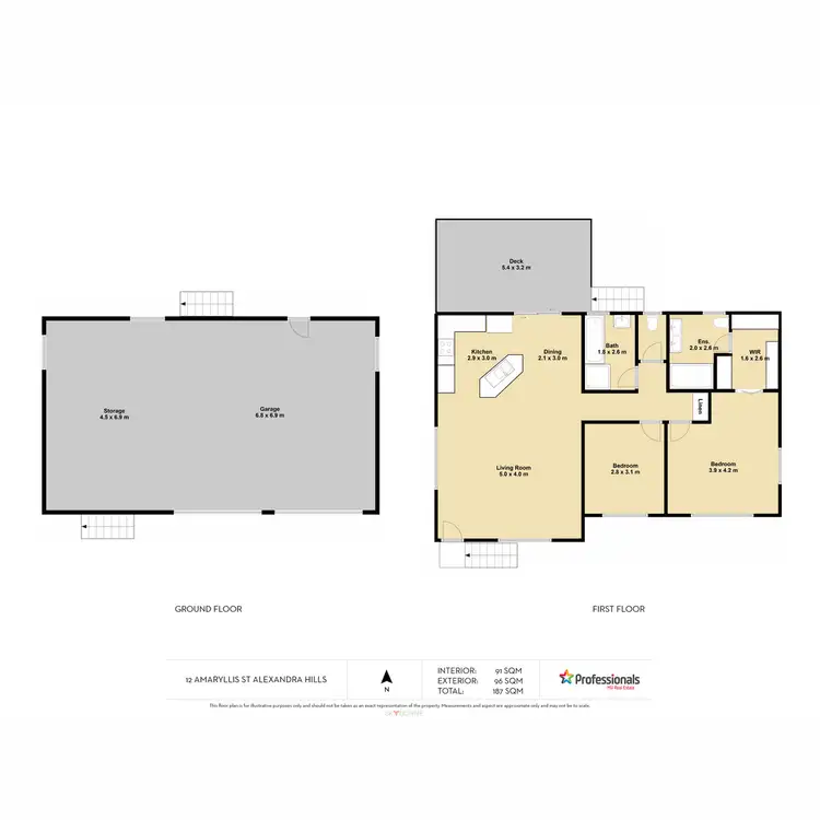 Floorplan of Homely house listing, 12 Amaryllis Street, Alexandra Hills QLD 4161