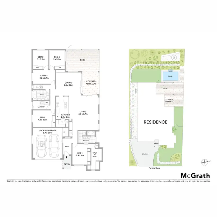 Floorplan of Homely house listing, 7 Perkins Close, Cumbalum NSW 2478