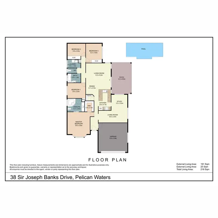 Floorplan of Homely house listing, 38 Sir Joseph Banks Drive, Pelican Waters QLD 4551