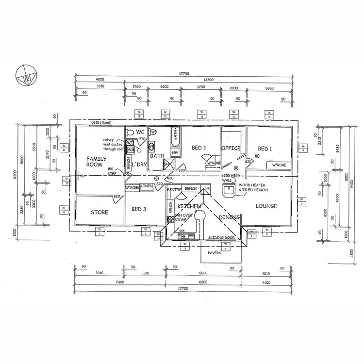 Floorplan of Homely rural property listing, 229 Geales Road, Kindred TAS 7310