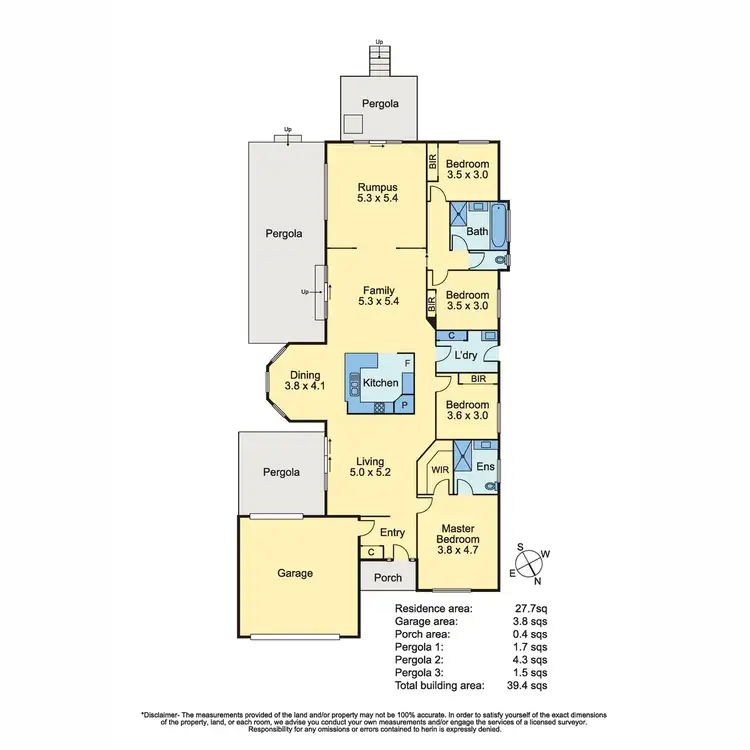 Floorplan of Homely house listing, 25 Samantha Drive, Mornington VIC 3931