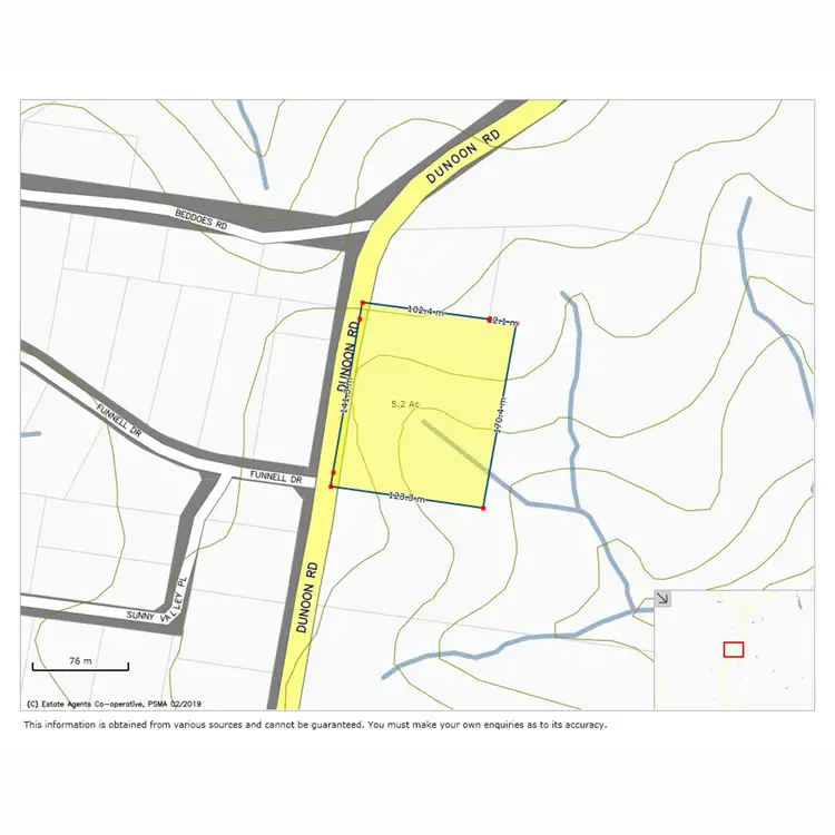 Floorplan of Homely rural property listing, 1098 Dunoon Road, Modanville NSW 2480