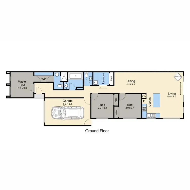 Floorplan of Homely house listing, 30 Portside Way, Safety Beach VIC 3936