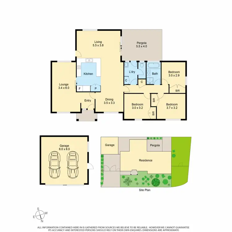 Floorplan of Homely house listing, 7 George Bass Court, Skye VIC 3977